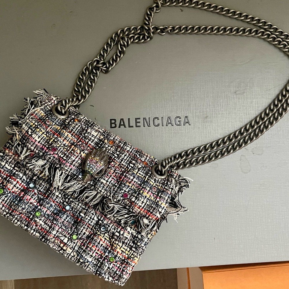 Kurt Geiger Tweed purse